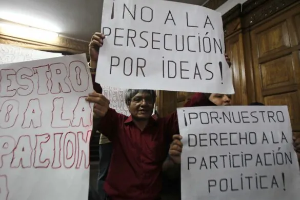 Imagen de publicación titulada Solidaridad con los 35 ciudadanos peruanos condenados en el ‘Caso Perseo’