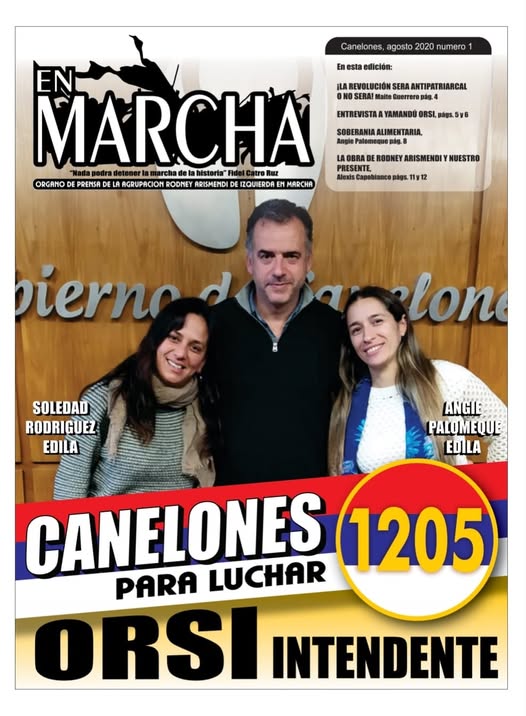 Portada de la edición Canelones para luchar