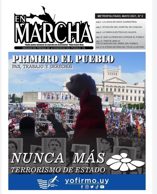 Portada de la edición Primero el pueblo